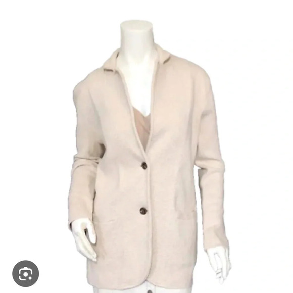 J. Crew Sweaters - J. Crew Women's Beige Sweater Blazer